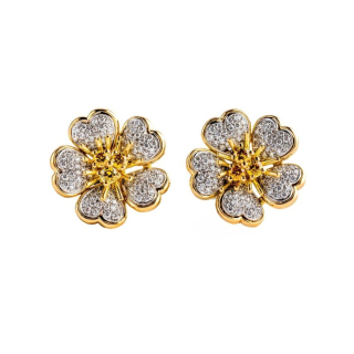 Petit Fleurs , Orecchini con diamanti&nbsp;