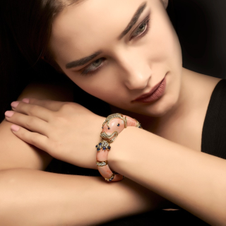  Chimera, Bracciale con pietre dure, pietre di colore e diamanti