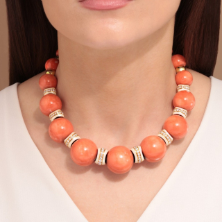 Dorian, Girocollo con pietre dure e diamanti