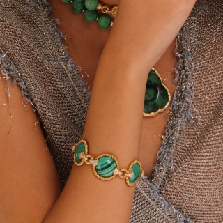 Giove, Bracciale con pietre dure e diamanti