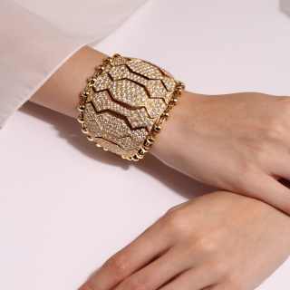 Notti Africane, Bracciale in oro e diamanti