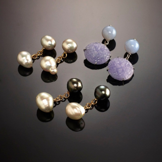 Gemelli, Selezione di gemelli con pietre dure