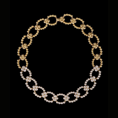 Arena, Collana in oro e diamanti&nbsp;