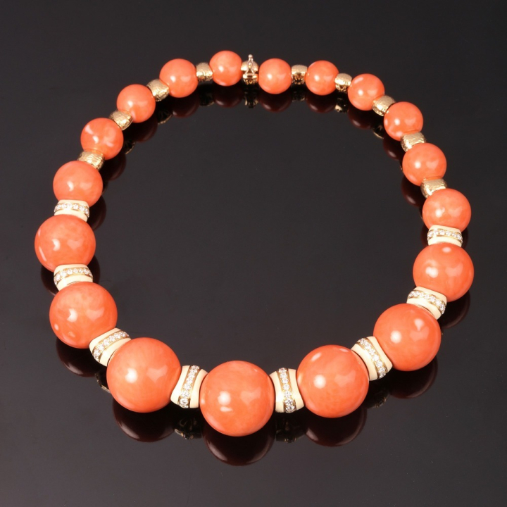 Dorian, Girocollo con pietre dure e diamanti