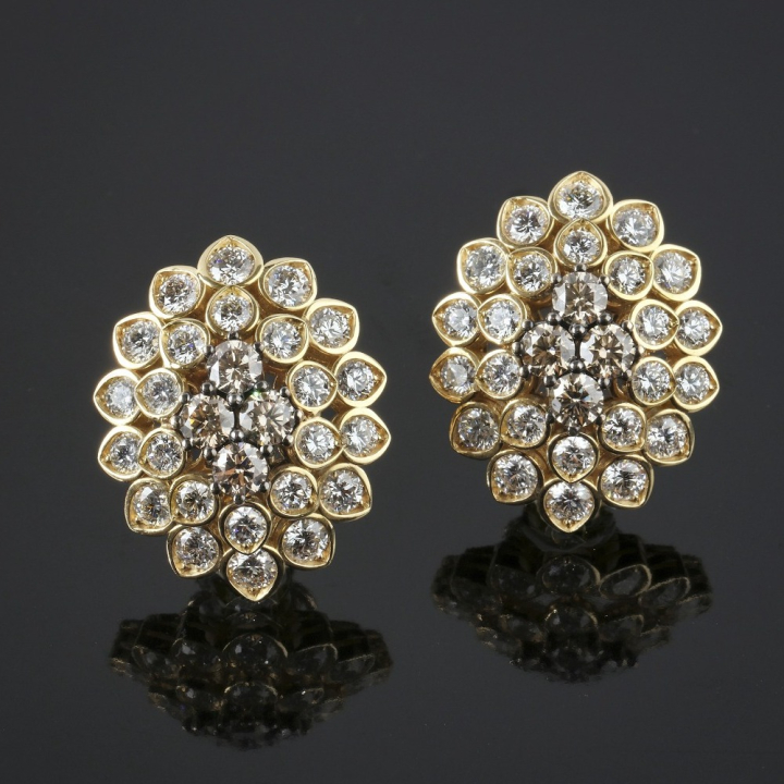 Marchesa, Orecchini in oro e diamanti