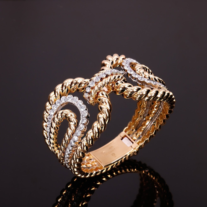 Virginia, Bracciale in oro e diamanti