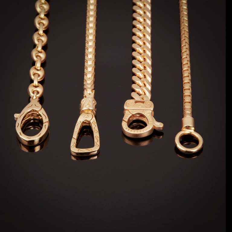 Catene, Catene in argento placcato